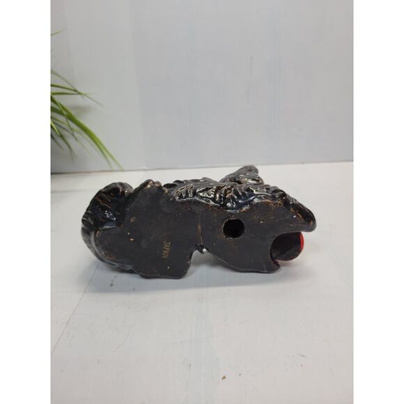 Vintage Cat Letter Coil Wire Holder, Red Ware Japan Mid Century Modern - Picture 5 of 5